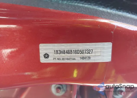 2008 Dodge Caliber Sxt z USA, uszkodzony, nr VIN 1B3HB48B18D507327